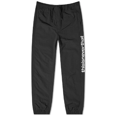 Shop Thisisneverthat Dsn Warmup Pant In Black