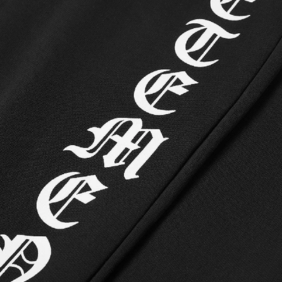 Shop Vetements Gothic Font Sweat Pant In Black