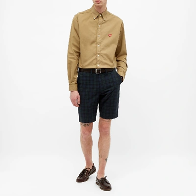 Shop Human Made Twill Shirt In Brown