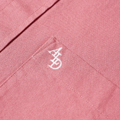 Shop Aimé Leon Dore Solid Oxford Shirt In Pink