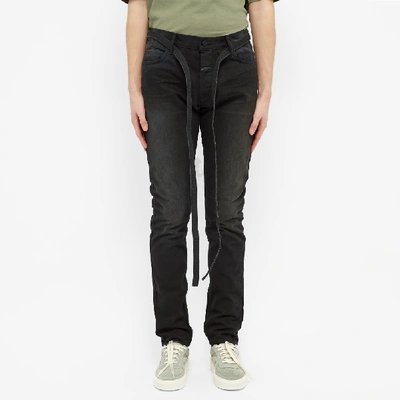 Shop Fear Of God Slim Canvas Pant In Black