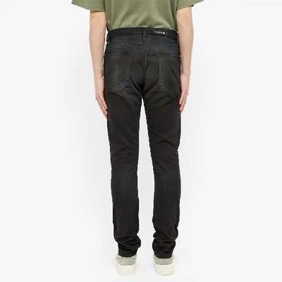 Shop Fear Of God Slim Canvas Pant In Black