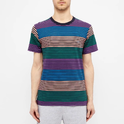 Shop Adsum Candy Stripe Tee In Multi