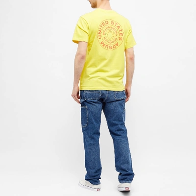 Shop Adsum Stamp Tee In Yellow