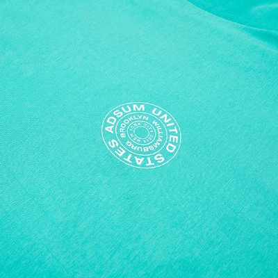 Shop Adsum Stamp Tee In Green