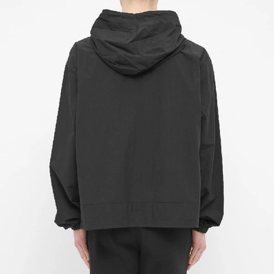 Shop Ambush Full Zip Hooded Logo Jacket In Black