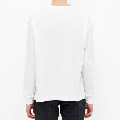 Shop Human Made Long Sleeve Pocket Tee In White