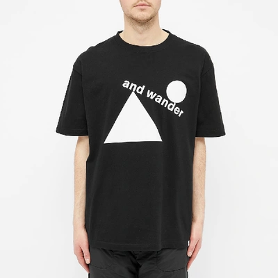 Shop And Wander X Fumikazu Ohara Artwork Tee In Black