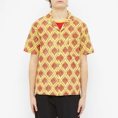 Shop Adish Sawsana Vacation Shirt In Yellow