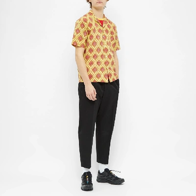 Shop Adish Sawsana Vacation Shirt In Yellow