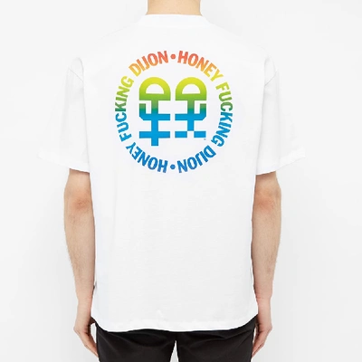 Shop Honey Fucking Dijon Logo Tee In White