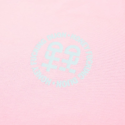 Shop Honey Fucking Dijon Logo Tee In Pink