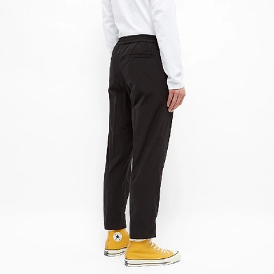 Shop Kenzo Tapered Cropped Pant In Black