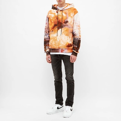 Shop 424 Explosion Hoody In Orange