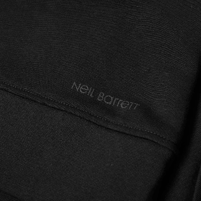 Shop Neil Barrett Coat Of Arms Printed Crew Sweat In Black