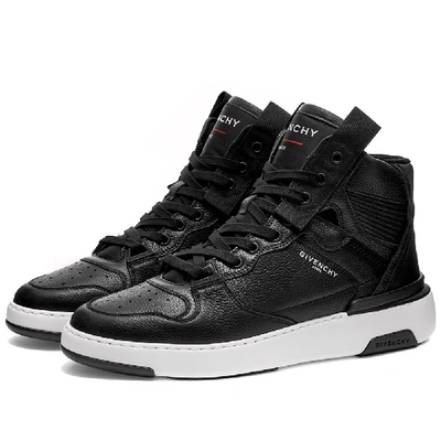 Shop Givenchy Wing High Sneaker In Black