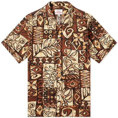 Shop Battenwear Zuma Shirt In Brown