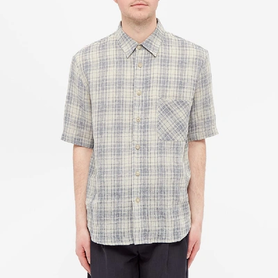 Shop A Kind Of Guise Short Sleeve Banepa Shirt In Neutrals