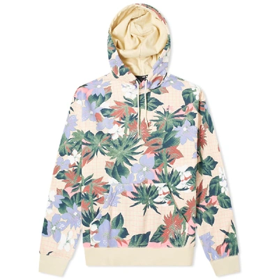 Shop Nike Sb Paradise Floral Hoody In Neutrals