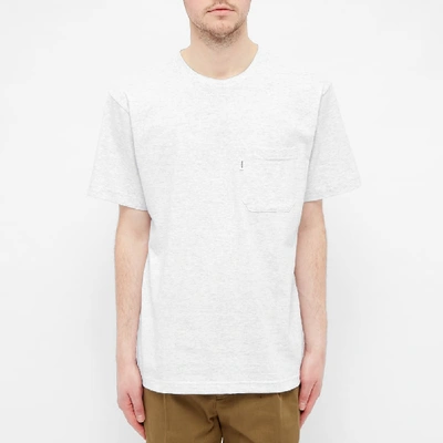 Shop Adsum Pocket Tee In Grey