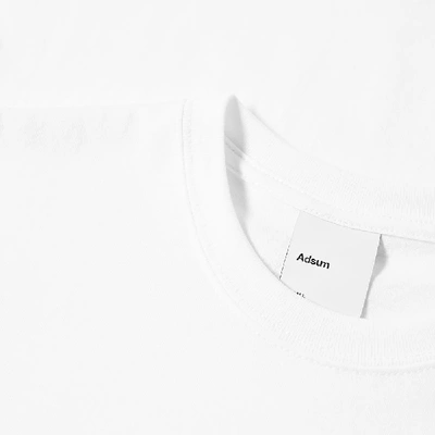 Shop Adsum Core Logo Tee In White