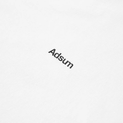 Shop Adsum Core Logo Tee In White