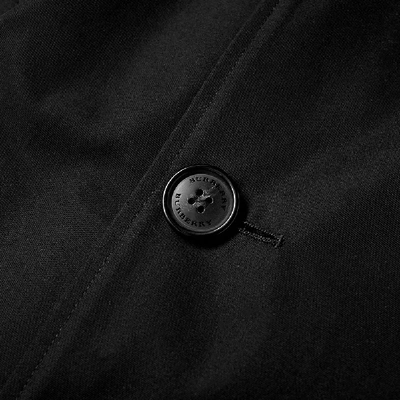 Shop Burberry Kensington Classic Trench Coat In Black