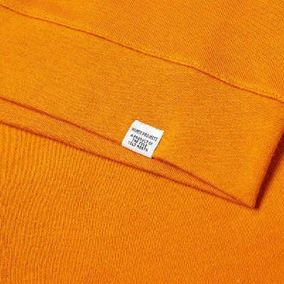 Shop Norse Projects Vagn Classic Crew In Orange