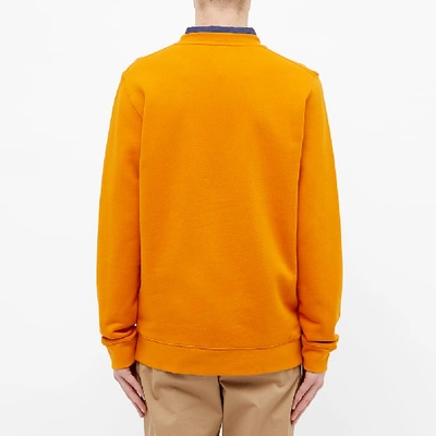 Shop Norse Projects Vagn Classic Crew In Orange