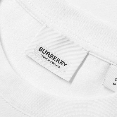 Shop Burberry Swan Logo Tee In White