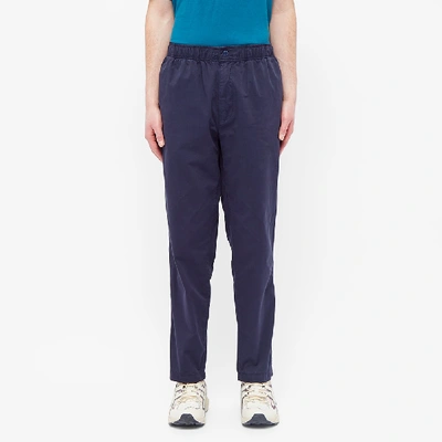 Shop Adsum Bank Drawstring Pant In Blue