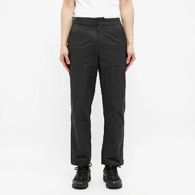 Shop Wood Wood Hamish Wide Leg Trouser In Black