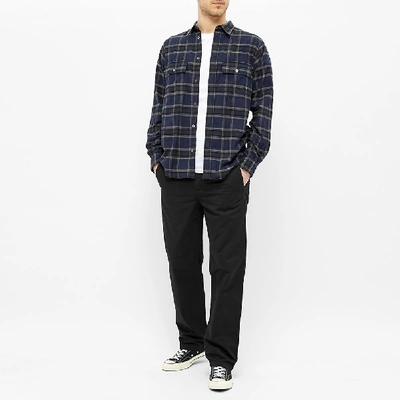 Shop Norse Projects Evald Work Pant In Black