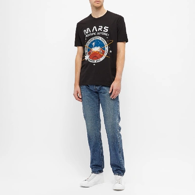 Shop Alpha Industries Mission To Mars Tee In Black