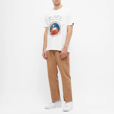 Shop Alpha Industries Mission To Mars Tee In White