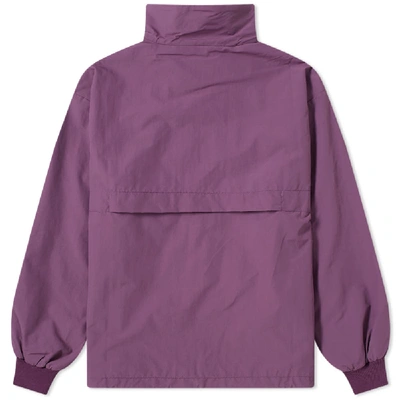 Shop Adsum Uc Popover Jacket In Purple