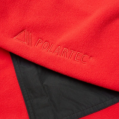 Shop Nike Acg Polar Anorak In Red