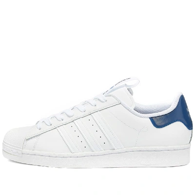 Shop Adidas Originals Adidas Superstar 'nyc' In White