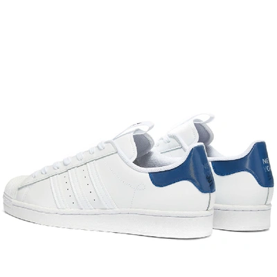 Shop Adidas Originals Adidas Superstar 'nyc' In White