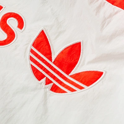 Shop Adidas Originals Adidas Track Jacket In White