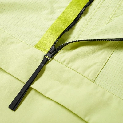 Shop Nike Tech Woven Pocket Jacket In Green
