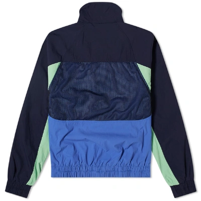 Shop Aimé Leon Dore Mixed Media Jacket In Blue