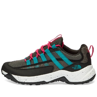 The North Face Trail Escape Crest Sneaker In Black/turquoise | ModeSens