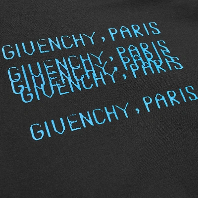 Shop Givenchy Oversized Burning Question Tee In Black