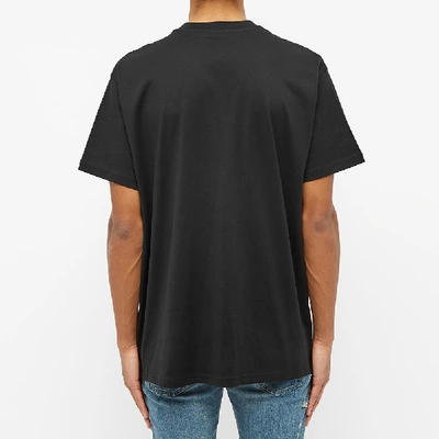 Shop Givenchy Oversized Burning Question Tee In Black