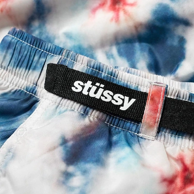 Shop Stussy Tie Dye Sport Short In Multi