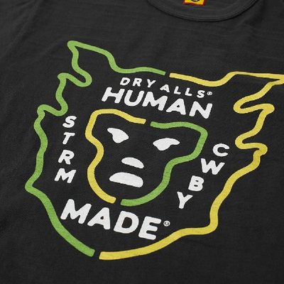 Shop Human Made Logo Tee In Black