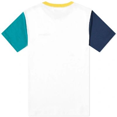 Shop Aimé Leon Dore Colour Block Tee In Multi