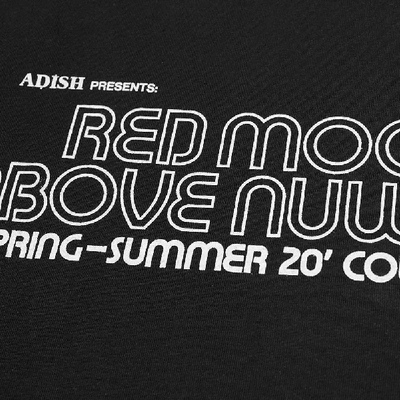 Shop Adish Red Moon Above Nuweiba Tee In Black