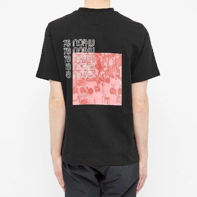 Shop Adish Red Moon Above Nuweiba Tee In Black